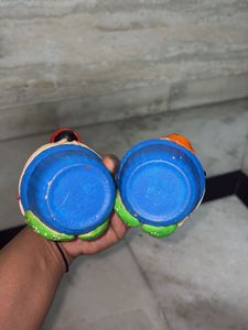 Handmade Terracotta tea light holder