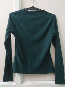 Ribbed Long Sleeve Top