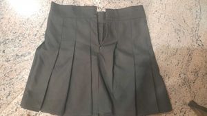 Pleated Mini Skirt