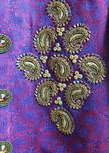 Men's Purple Sherwani