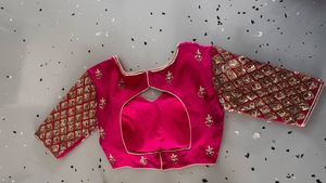Vibrant Pink Embroidered Lehenga Choli