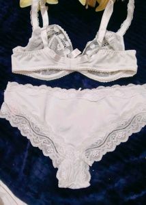 Very Fancy Sexy And Beautiful Net Bra.With Brief