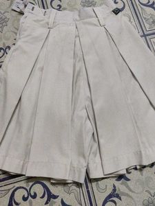 School White Skirt