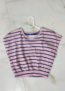 STRIPED CROP TOP