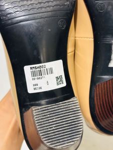 Tan block Heels By Stelatoes