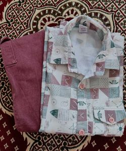 pants shirt set