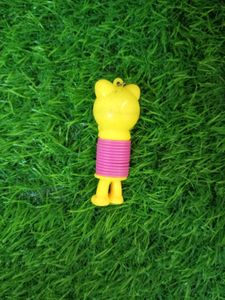 Cute Yellow Bear Keychain Toy(freebie)
