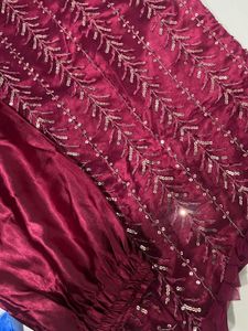 Embellished Maroon Lehenga Choli