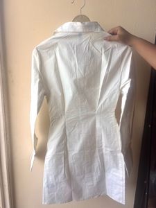 H&amp;M Gathered Shirt Dress