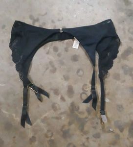 Black Lace Garter Belt