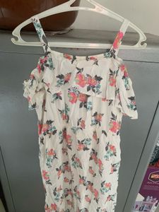 Floral Print Maxi Dress