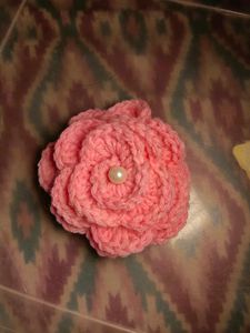 Handmade Crochet Butterfly Hair Clip