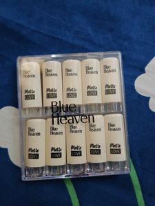 Blue Heaven Matte Love Lipsticks