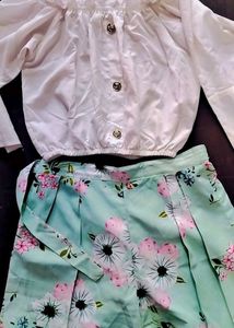 Its a crop Top &amp; Shorts &amp;  Is Set