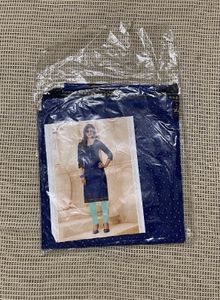 Elegant Navy Blue Kurta Material
