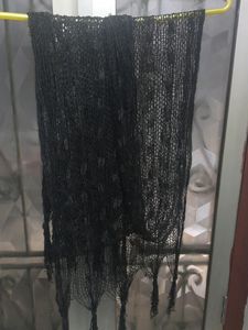 Stole, Women, Girl, Black