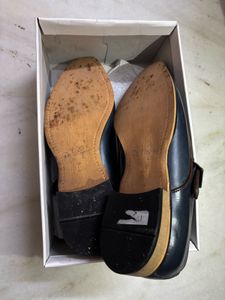 Da Eloquio Leather Monk Strap Shoes