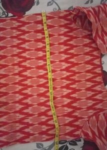 pure cotton embroidery kurti