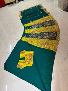 lehnga type saree