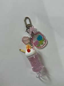 Pink Soda Ice-cream Keychain 🩷