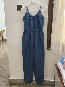 Blue Denim Jumpsuit