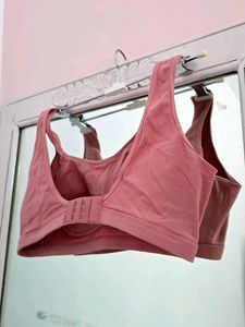 Nykd Women T-Shirt Non Padded Pink Bra