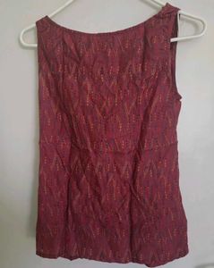 Fabindia new Sleeveless Cowl Neck Top
