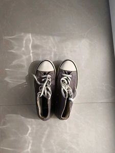Classic Grey High-Top Sneakers
