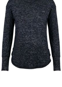Cozy Marled Long Sleeve Top