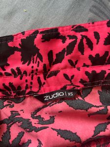 Vibrant Pink Floral Print Dress