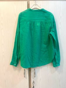 GAP Green Button-Up Shirt