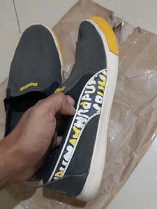 Black Slip-Ons