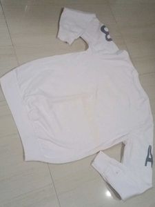 Men's White Graphic Sweatshirt