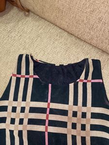 Sleeveless Stripes Crop Top