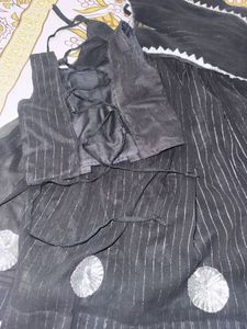 2 Pair Black gota Lehenga Choli Set