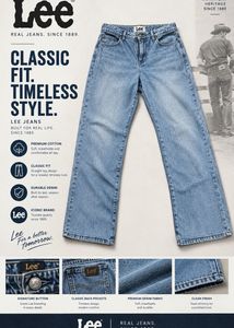 Lee Classic Fit Boot Leg Jeans