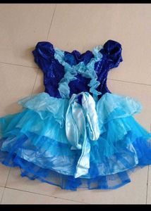 Beautiful Blue Tulle Dress