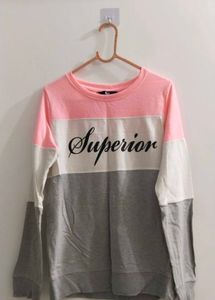 Colorblock "Superior" Sweatshirt