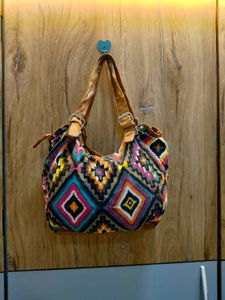 Boho Patterned Shoulder Bag
