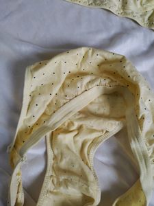 Bra-panty Yellow