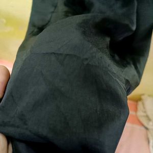 Black Spaghetti Strap satin Dress