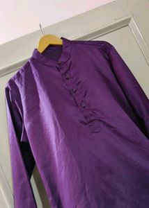 Purple 🟣 Kurta With Pajama