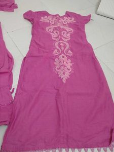Beautiful Pink Kurta Set