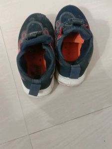 Kids Blue &amp; Red Sneakers