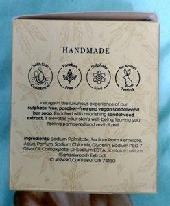 Sandal wood Soap bar. super saver pack 3 in 1