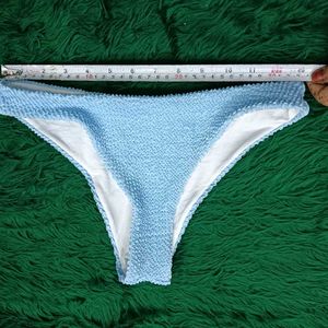 Light Blue 🎁🆕Textured Bikini Bottom
