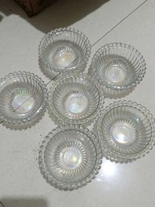 Set of Glass cups 6