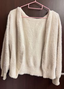 Cozy Fuzzy Cardigan Sweater