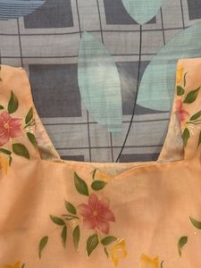 Floral Print Kurta Set