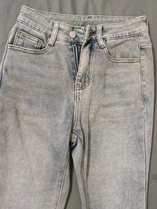 Flared Denim Jeans